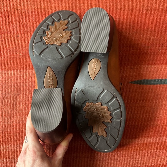 Like New Brown Leather Penny Loafers - Picture 4 of 5